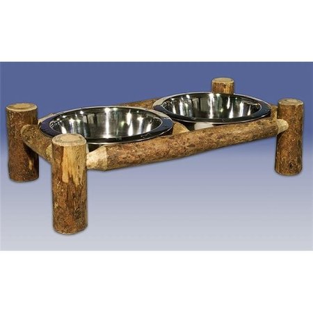 MONTANA WOODWORKS Montana Woodworks MWGCDF Glacier Country Pet Feeder MWGCDF